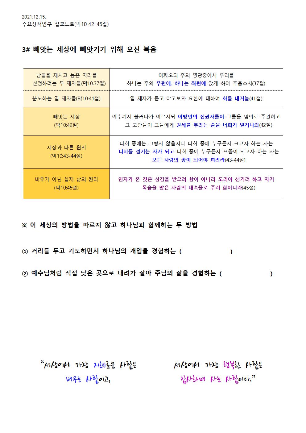 2021.12.15 수요성서연구설교노트_지키기 위해 빼앗는 사람들(남을 섬기기 위해 오신 예수님)_막10장42-45절 - 배부용002.jpg